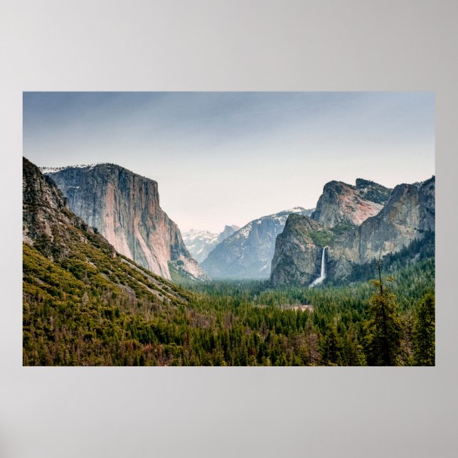 Poster Quedas | Parque Nacional do Vale do Yosemite (Frente)