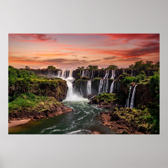 Poster Quedas | Parque Nacional Iguacu (Frente)