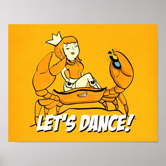 Poster Queen Crab Reggae Girl (Frente)