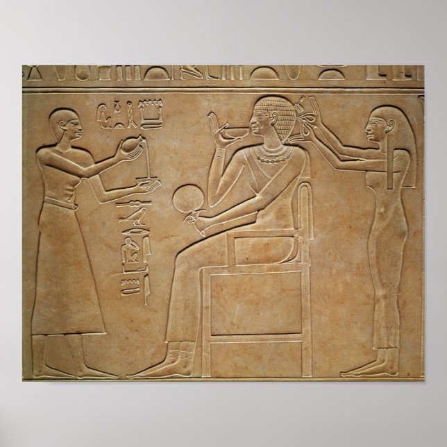 Poster Queen Kawit at her toilet (Frente)