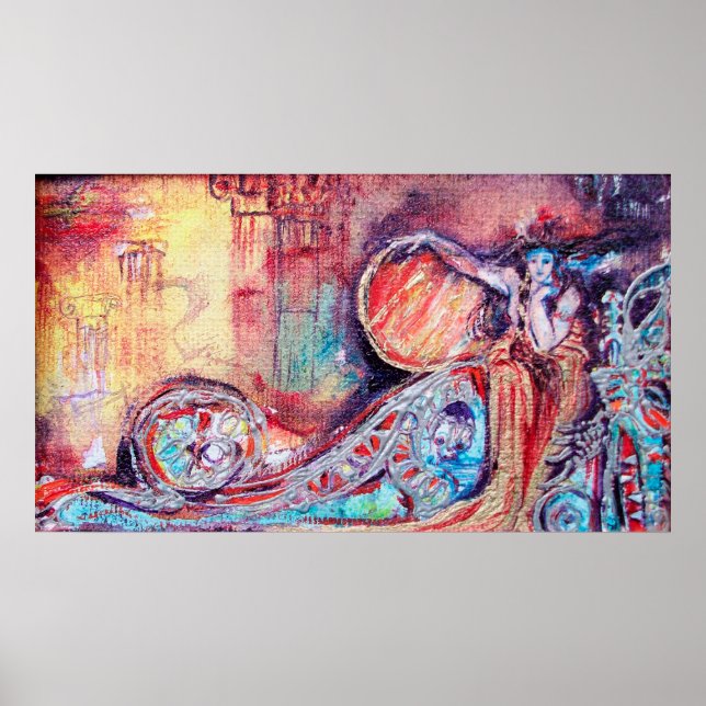 Pôster QUEEN OF ARCADIA Fantasy (Frente)