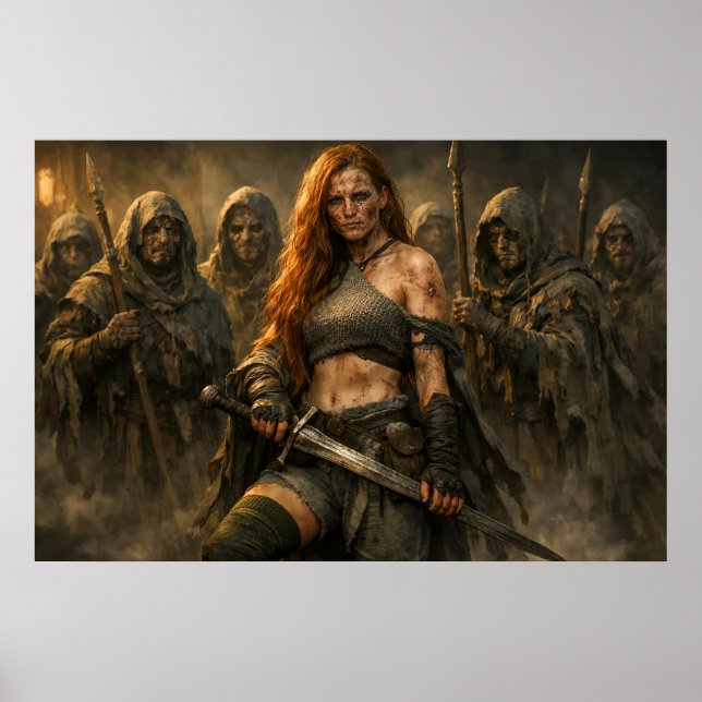 Poster Queen of the Lepers (Frente)