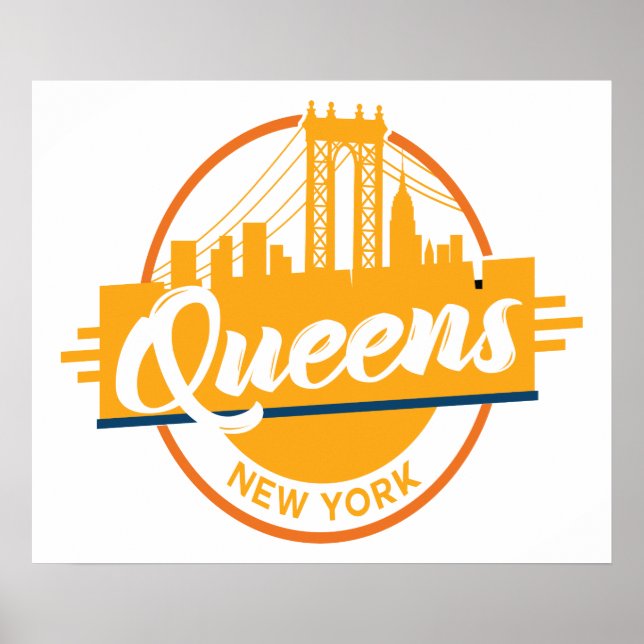 Poster Queens New York (Frente)