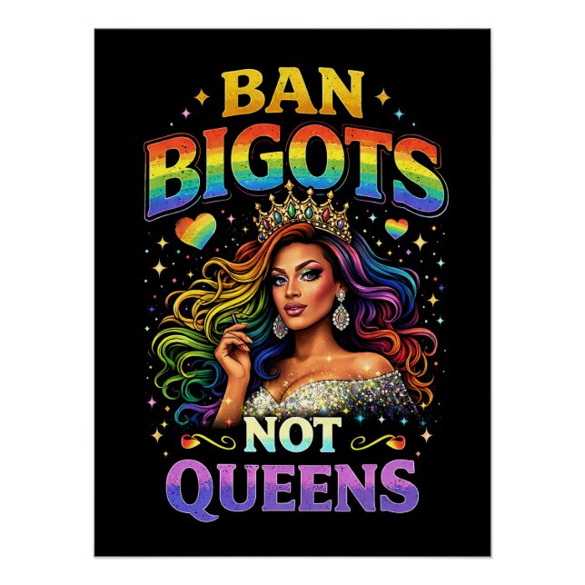 Pôster Queens Uncrowned (Frente)