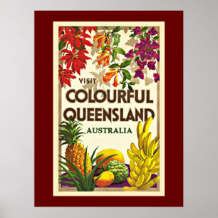 Poster Queensland Austrália