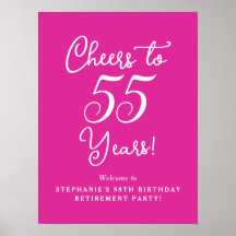 Queijo cor-de-rosa até a festa de aposentadoria de