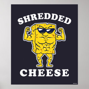 Poster Queijo Shredded