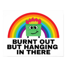 Queimado mas preso lá dentro