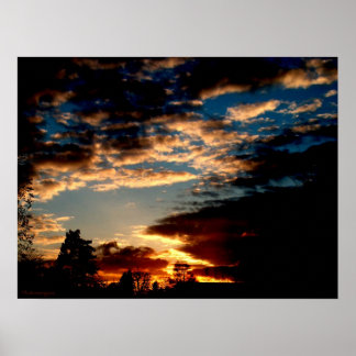 Poster Queimando Céu II