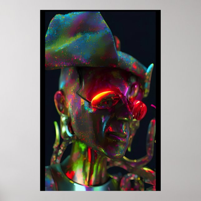 Poster Queimando no Processo de Atualização - Ken Gage Ar (Frente)