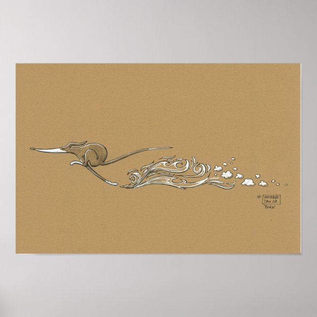 Pôster Queimar (Frente)