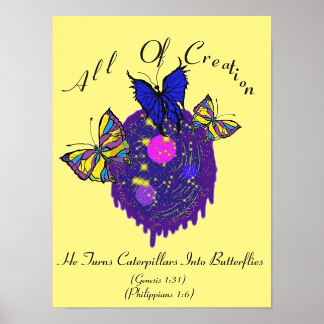 Pôster Quem começou um bom trabalho vai terminar (Frente)