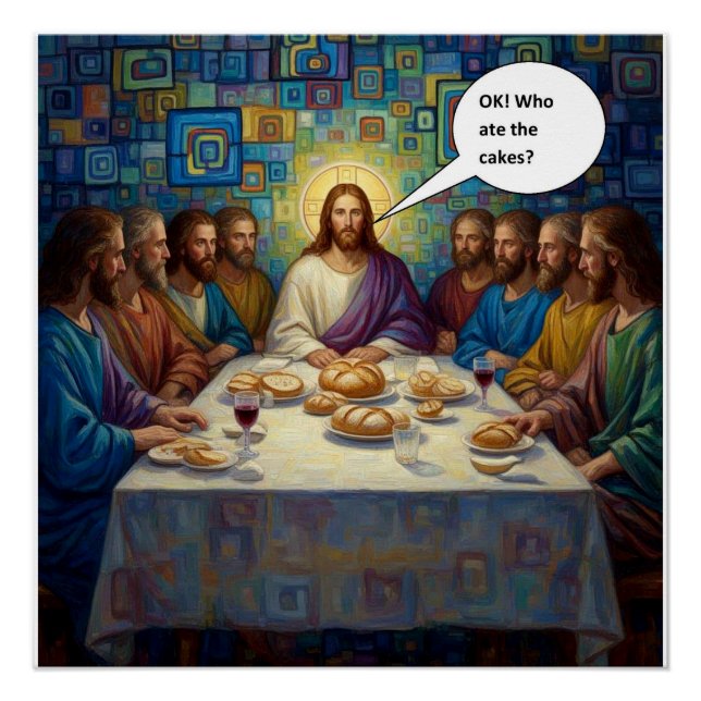 Pôster Quem comeu os bolos (Frente)