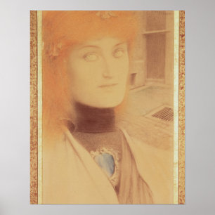 Poster Quem deve me entregar? (lápis colorido no papel)