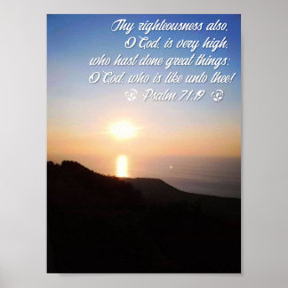 Poster Quem É Como Ti, Ó Deus