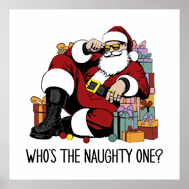 Poster Quem é o malvado (Frente)