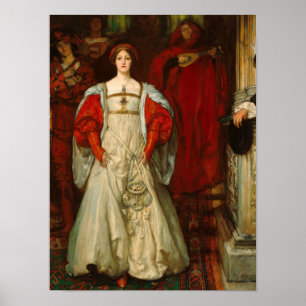 Poster Quem é Sylvia, 1896-1900, por Edwin Austin Abbey