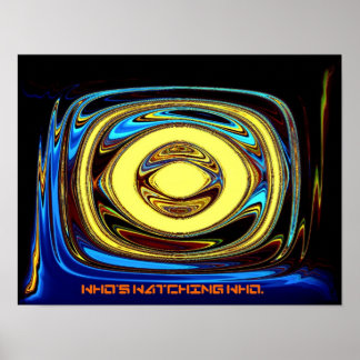 Pôster Quem está assistindo Quem.