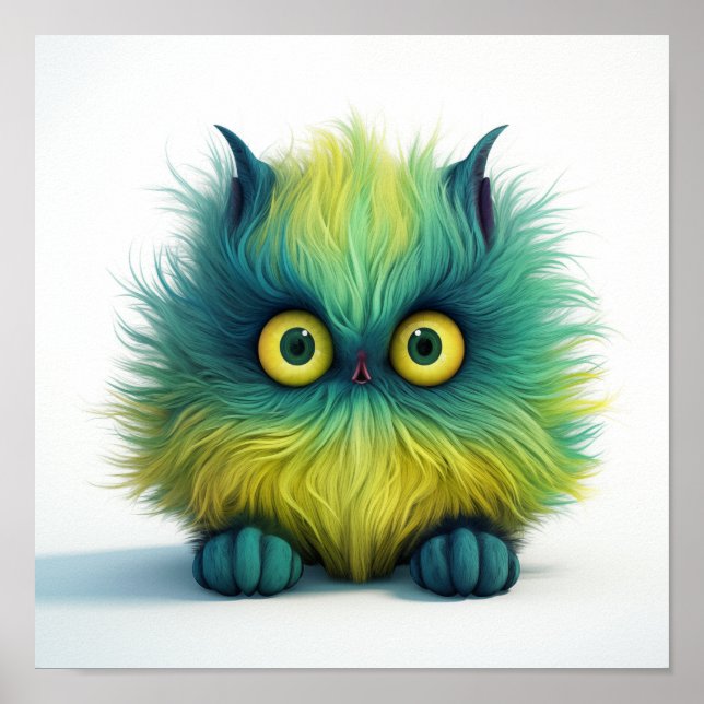 Poster Quem Eu? Owl Fantasy Creature (Frente)