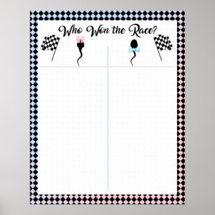 Pôster Quem ganhou o esperma da raça passou seu voto