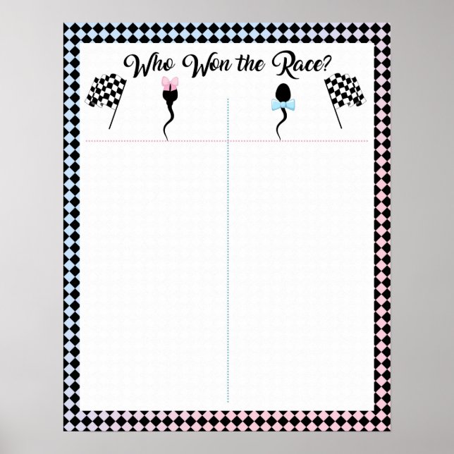 Pôster Quem ganhou o esperma da raça passou seu voto (Frente)