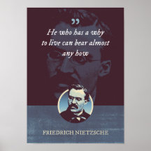 Quem tem um motivo para viver pode suportar quase 