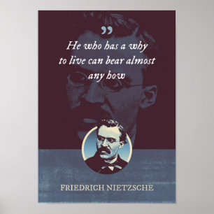 Poster Quem tem um motivo para viver pode suportar quase