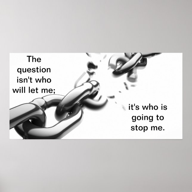 Poster Quem vai me deter? (Frente)