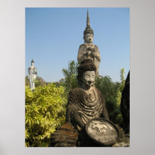 Pôster Quem Você Culto? Nong Khai, Isaan, Tailândia