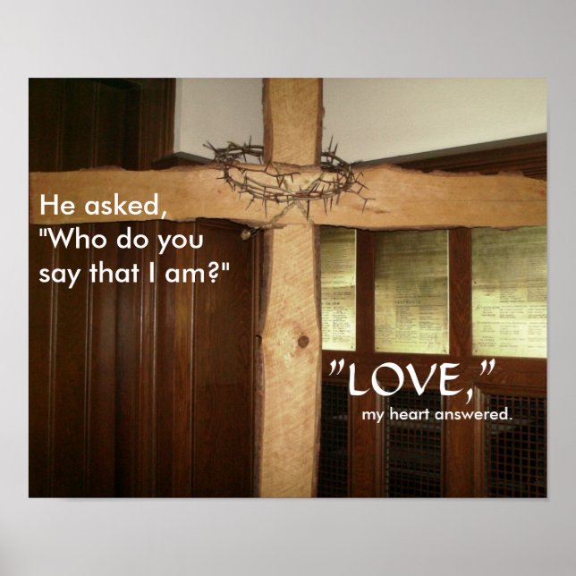 Pôster Quem Você Diz Que Eu Sou? (Frente)