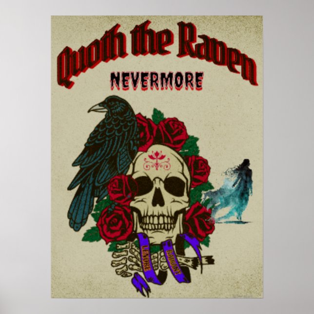 Poster Quente o Raven, nunca mais (Frente)