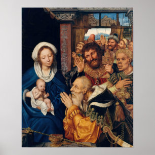 Poster Quentin Matsys - A Adoração do Magi