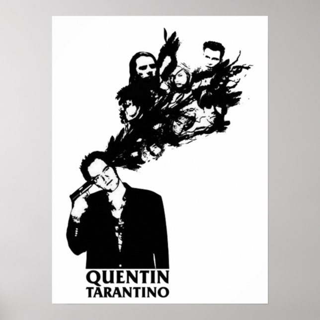 Poster Quentin Tarantino (Frente)