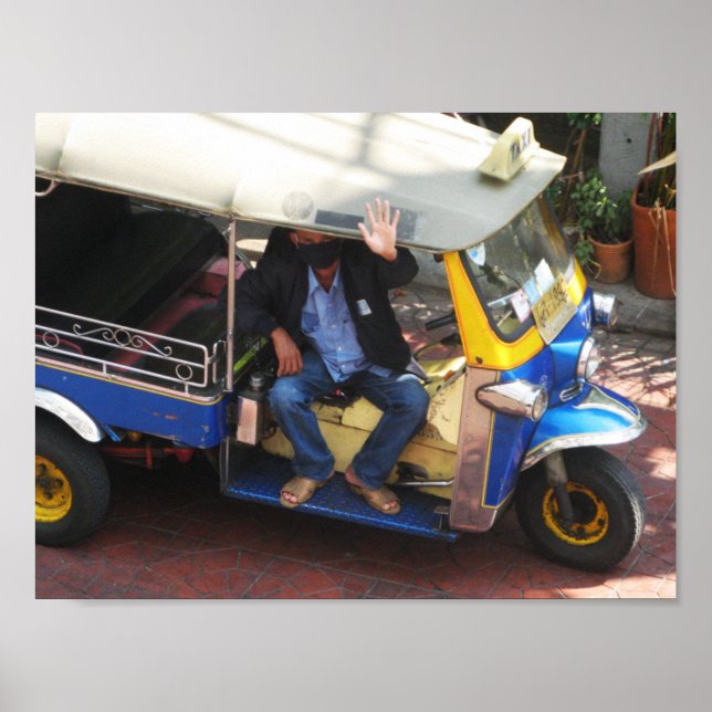 Pôster Quer TUK-TUK? (Frente)