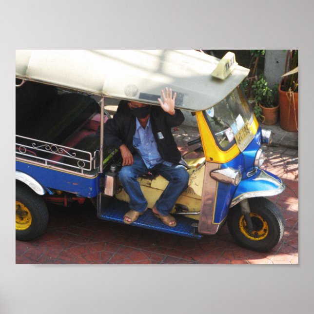 Poster Quer TUK-TUK? (Frente)