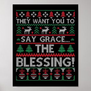 Poster Querem Que Digam A Grace A Bênção Do Chris Feio