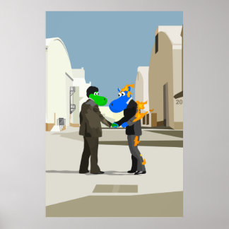 Poster Queria Que Você Fosse Hippo