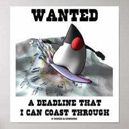 Poster Queria Um Prazo Que Posso Passar