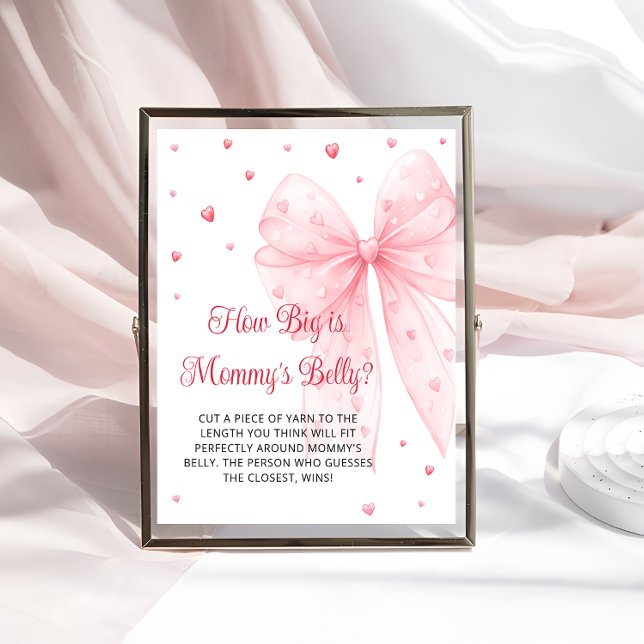 Poster Querida, Arco rosa, como grande é a barriga de Mam (Criador carregado)