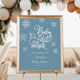 Poster Querida, é frio fora do Chá de fraldas.