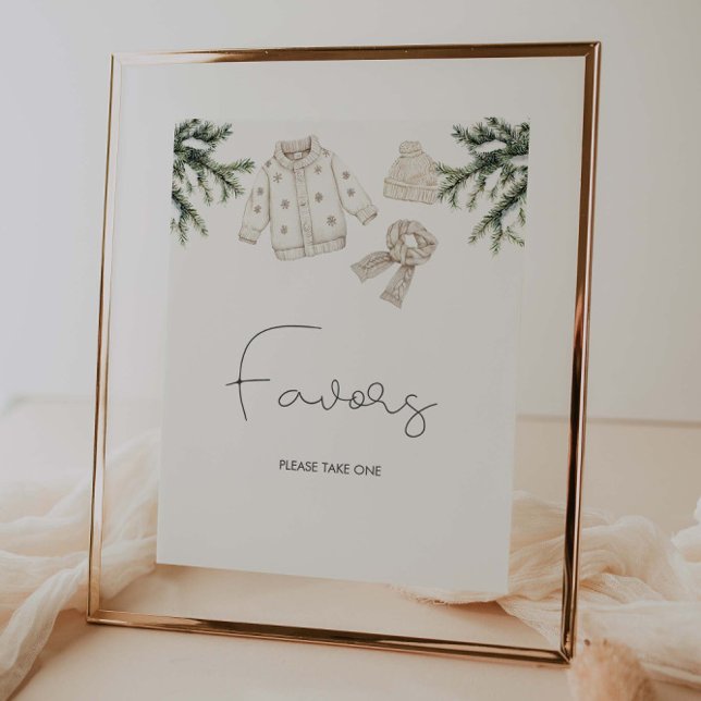 Poster Querida, é frio fora dos Chás de fraldas (Criador carregado)