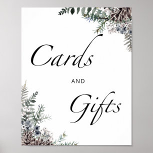 Poster Querida, está frio fora de todos os cartões verdes