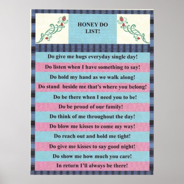 PÔSTER QUERIDA LISTA! (Frente)