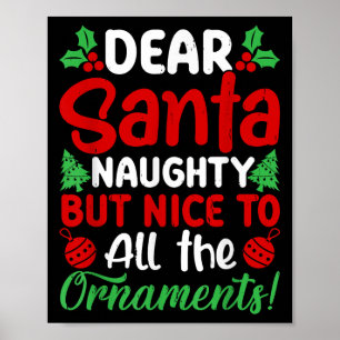Poster Querido Papai Noel Travesso Mas Bonito Para Todos
