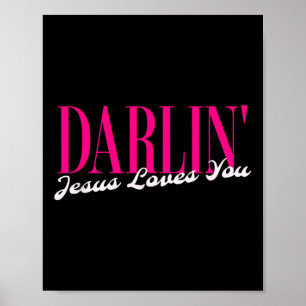 Poster Querido Popular Jesus Te Ama Mulher Sulista Legal