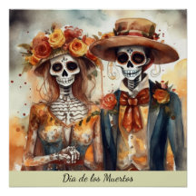 Queridos Crânios de Açúcar Dia dos Mortos