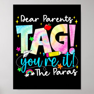 Poster Queridos Pais Tag Youre It Amor para o Último Dia