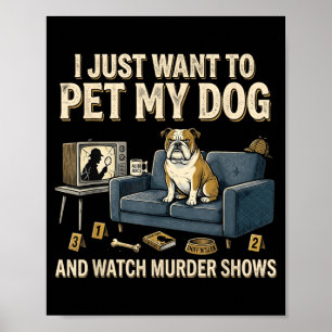 Poster Quero Acariciar Meu Gato e Assistir a Séries de As