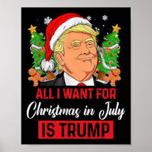 Poster Quero O Natal Em Julho É Papais noeis Engraçados