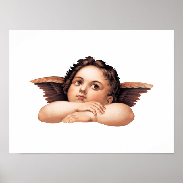 Poster  Querubim 2    -  16 x 12 (Frente)
